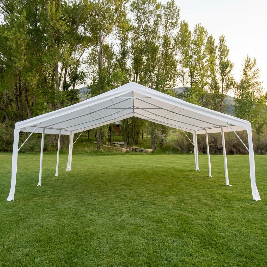 The Open-Air Canopy, 20 × 10 foot party tent